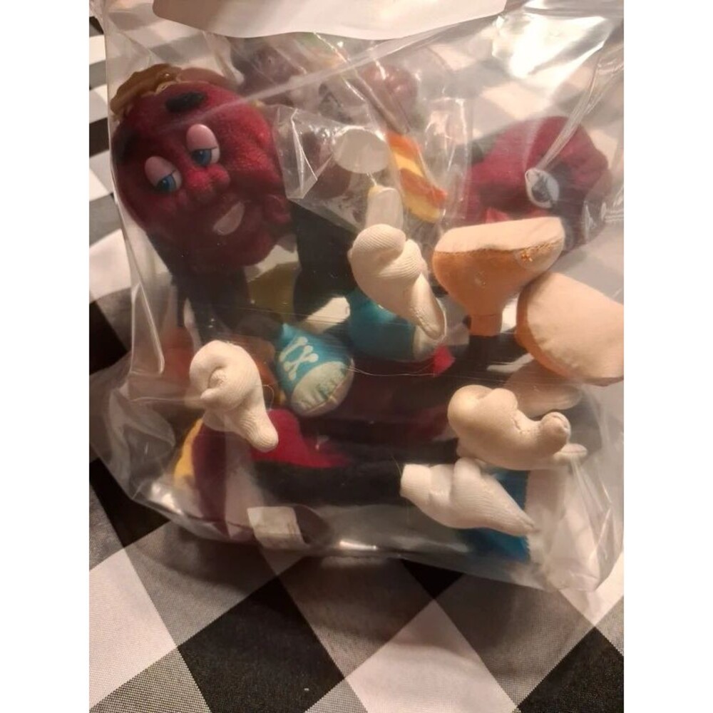 Vintage California Raisin Figures Plush Lot